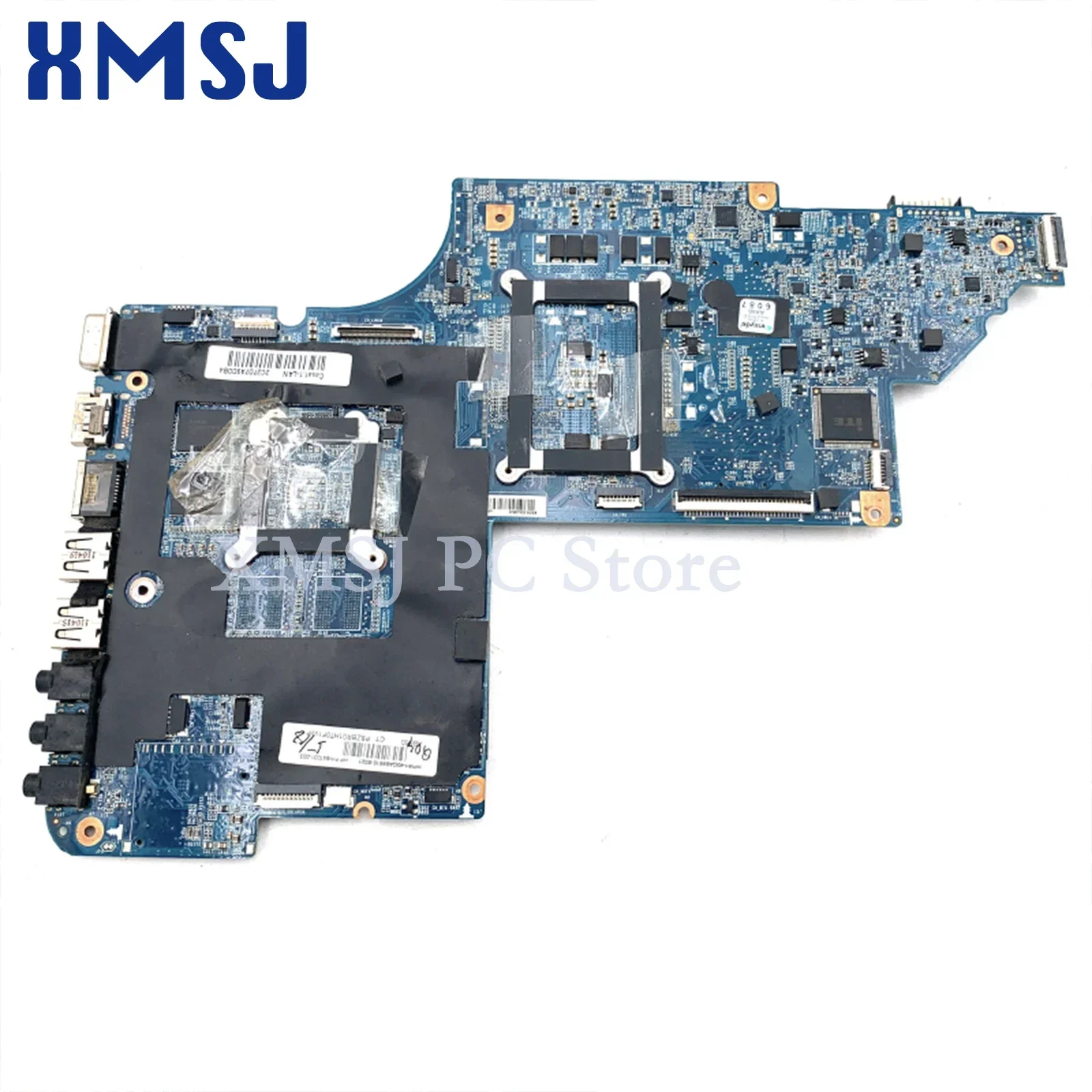 XMSJ For HP Pavilion DV7 DV7-6000 Laptop Motherboard 665986-001 659093-001 659094-001 665987-001 HM65 DDR3 HD7400M GPU