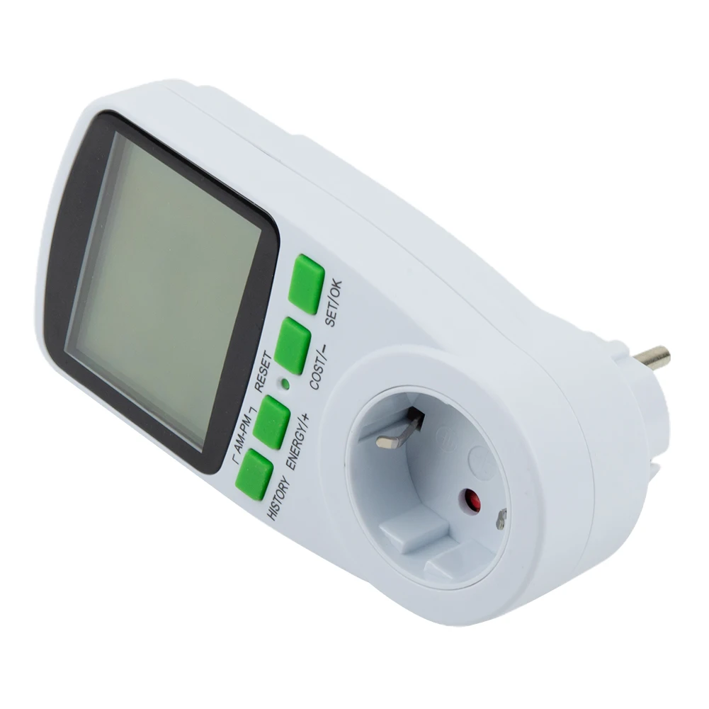 Brand New Practical Garden Home Park ​Electric Meter for solar Accessories 150*75*35mm Max 16A Metal 0Hz~9999Hz Brand