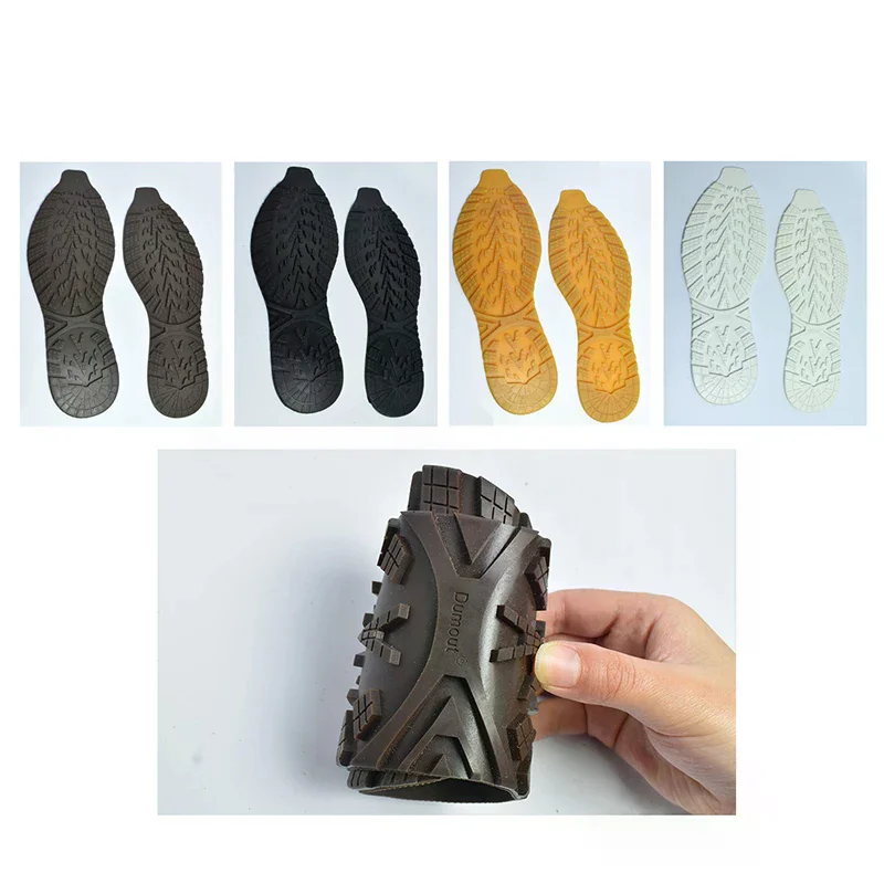 1Pair Non-Slip Sneakers Outsole Cuttable Rubber Sole Stickers Replaceable Repair Outsole Wearable Sneakers Shoes Pads Repair