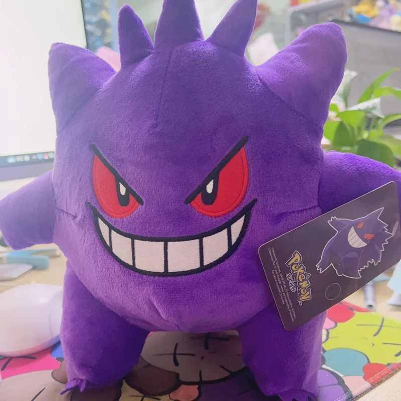 Kawaii Gengar Plush Toys Pokemon Peluche Gengar Stuffed Doll Devil Gengar Anime Plushies Cartoon Gengar Image Xmas Gifts