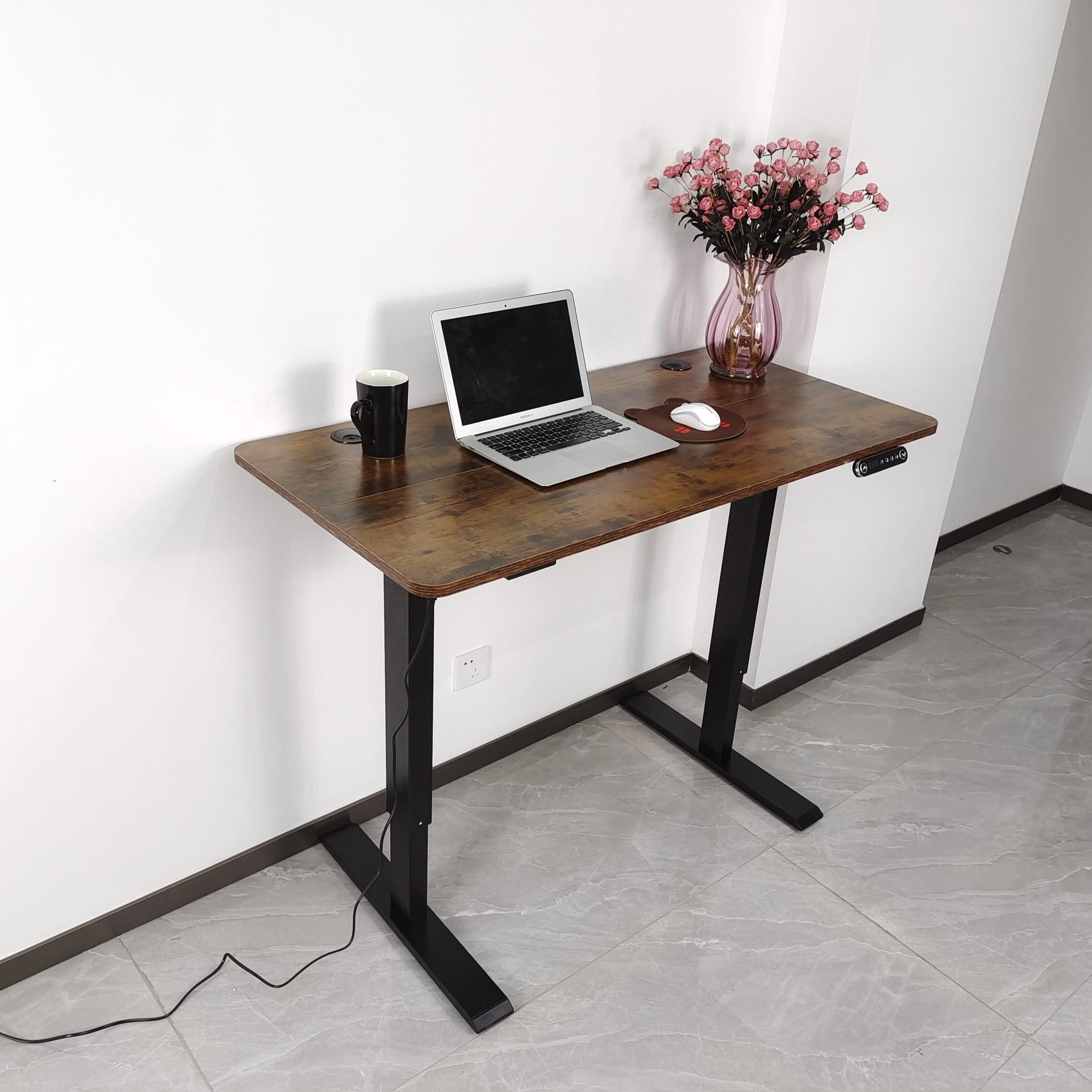 Electric Height adjustable desk home office desk