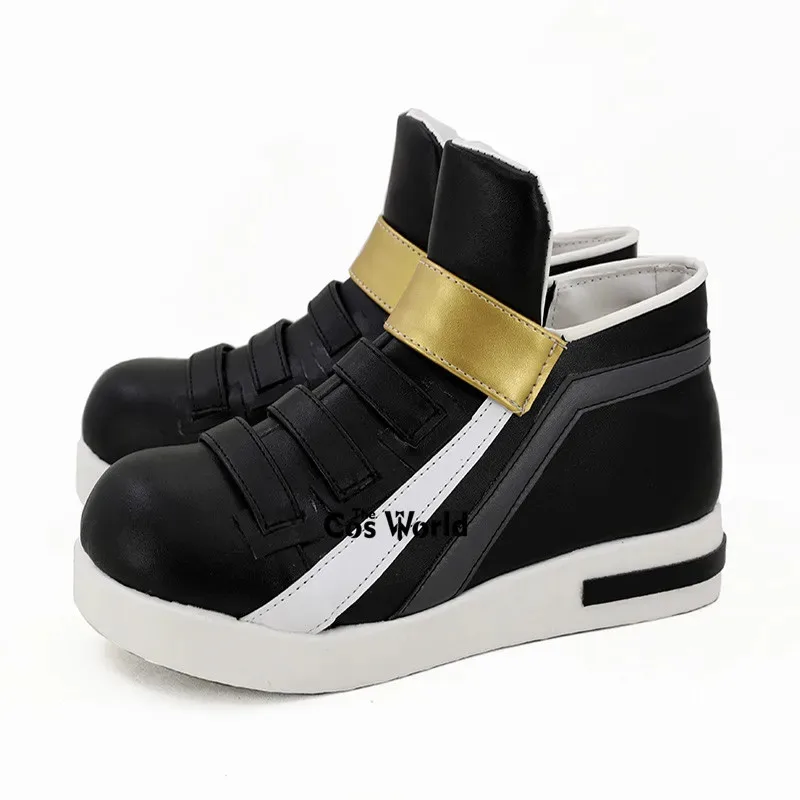 LOL KDA ガールグループローグアサシンアカリゲームカスタマイズフラットコスプレ靴ブーツ 3 色