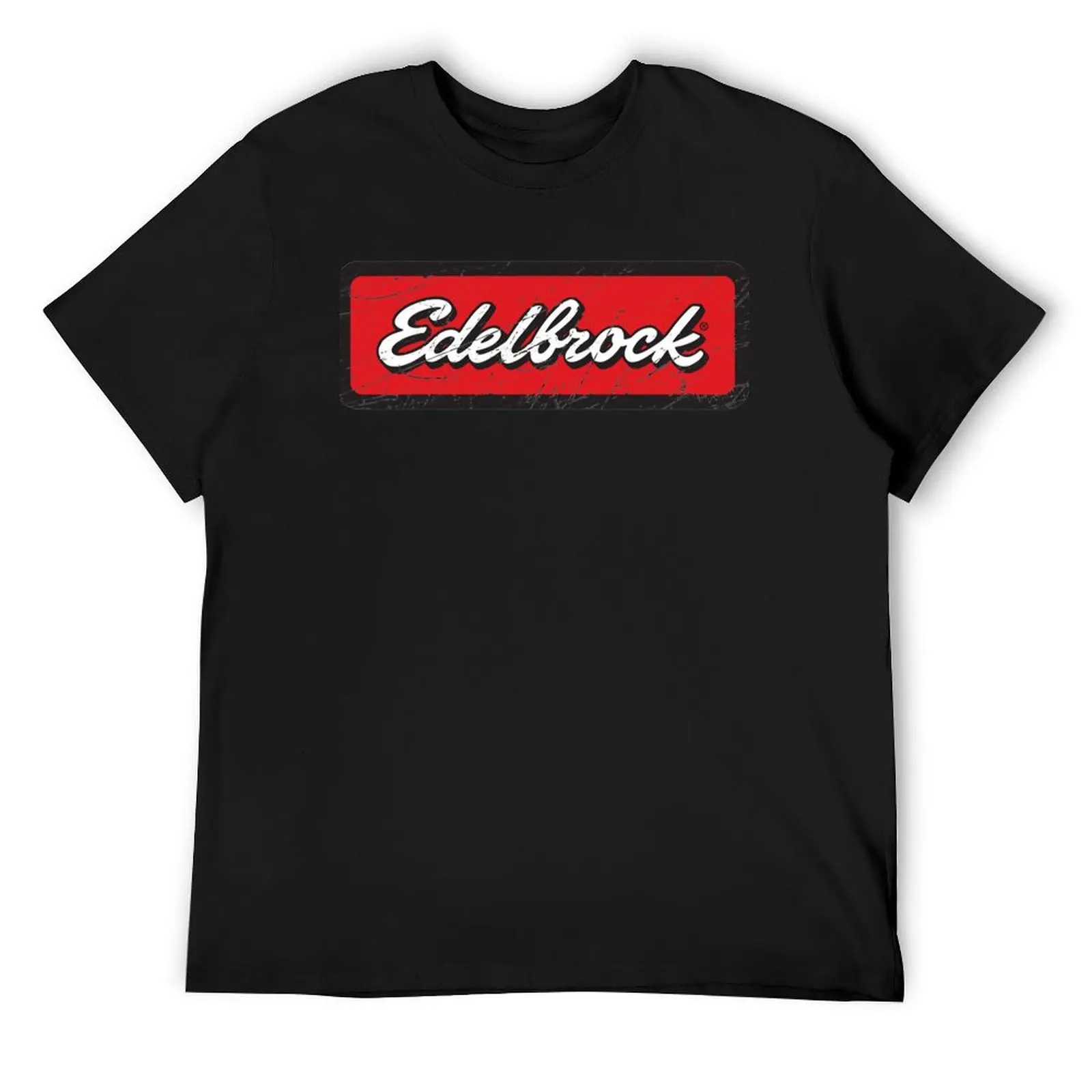 Vintage Edelbrock T-Shirt blanks sweat anime tshirt summer top t shirt men