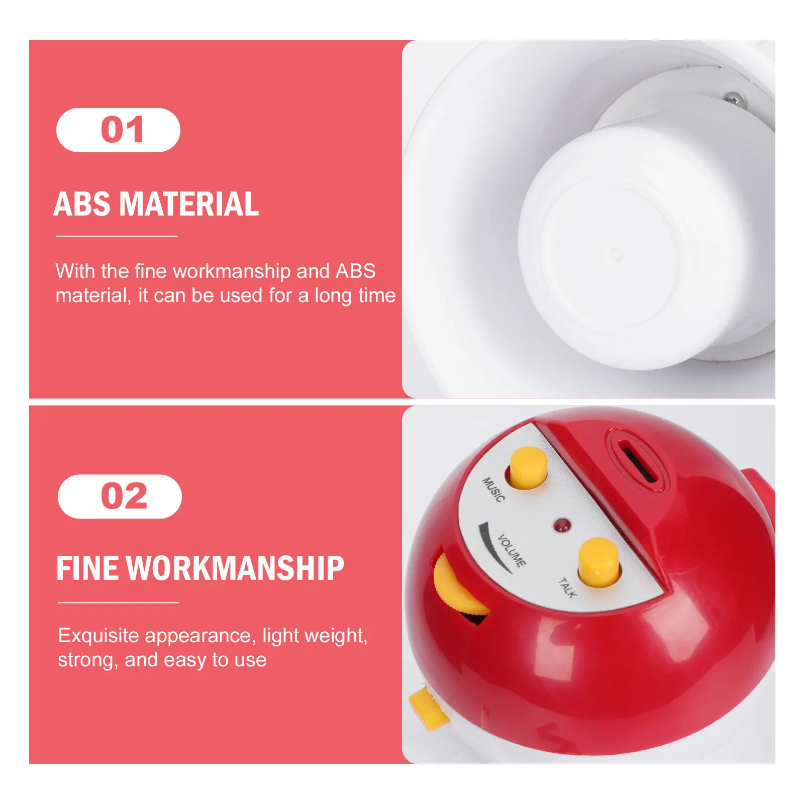 

Портативный электрический громкоговоритель, креативный мегафон, пластиковый многофункциональный усилитель голоса, усилитель звука для публичных выступлений
