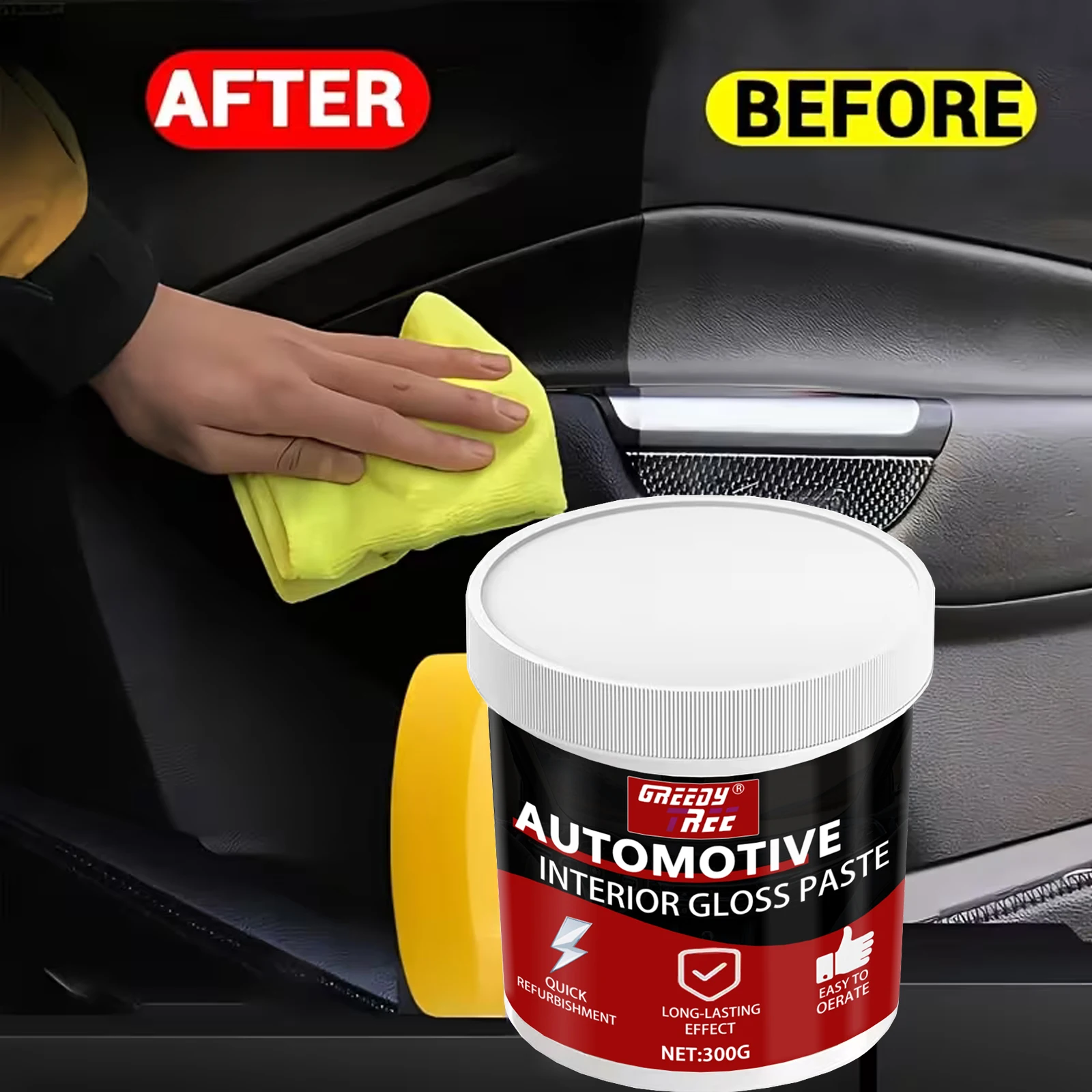 Car Plastic Trim Restorer Wax - огляд і ціна Trim Restorer Plastic