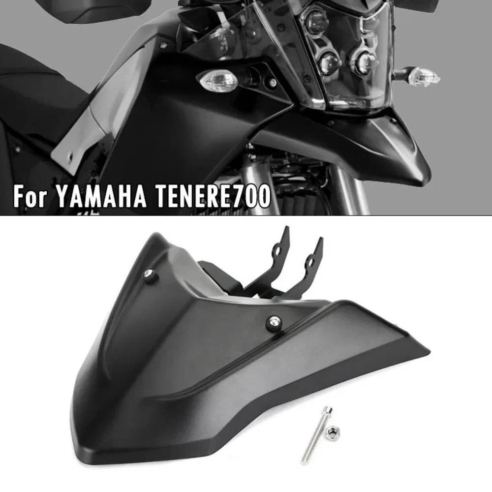 

For YAMAHA XTZ700 TENERE700 TENERE 700 2019-2025 Beak Nose Extension Cover Spoiler Front Winglets Fairing Aerodynamic Wing Kit