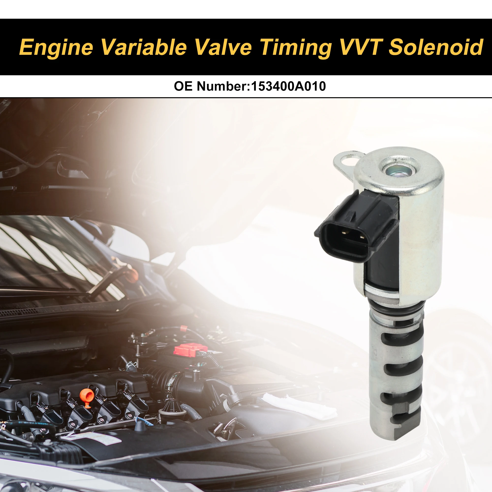 

UXCELL Engine Variable Valve Timing VVT Solenoid for Toyota Highlander 2002-2010 Engine Camshaft Oil Control Valve No.153400A010