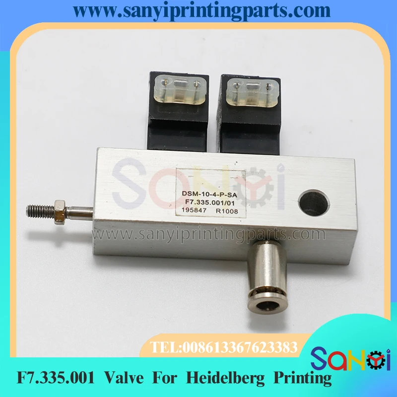 

F7.335.001 Блок клапана цилиндра 6,5 В для запасных частей машины Heidelberg CD102 CX102 SM102