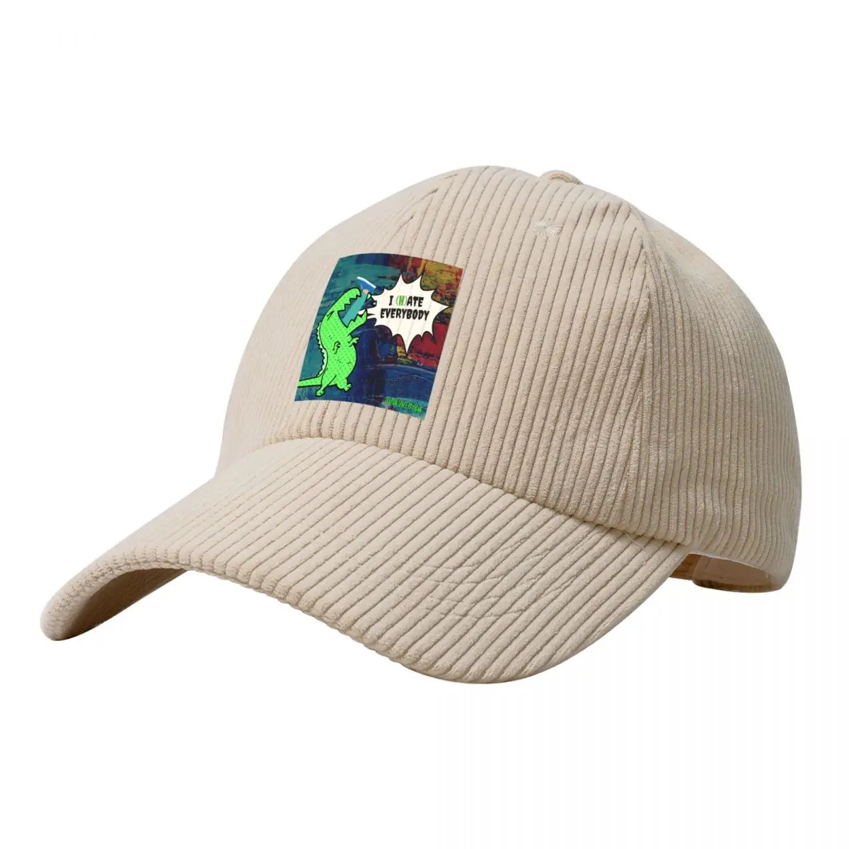 

Trex Cactus Baseball Cap Corduroy Style Hats Sun Peaked Cap