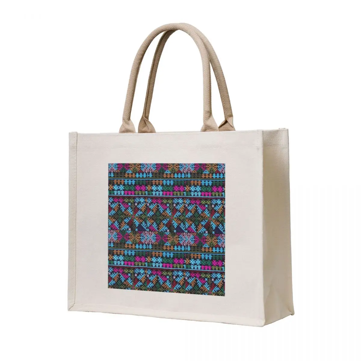 

Multi Colors Embroidery Design Tote Bag Canvas shoulder bag eco bag folding Shopping bags tote men's