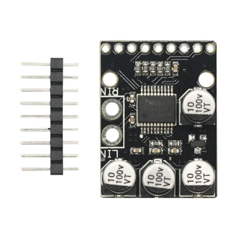 PCM1802 Audio Stereo A/D Converter ADC Decoder 24bit 96kHz Digital PCM AV Amplifier Player Board ANALOG-INPUT Module NEW