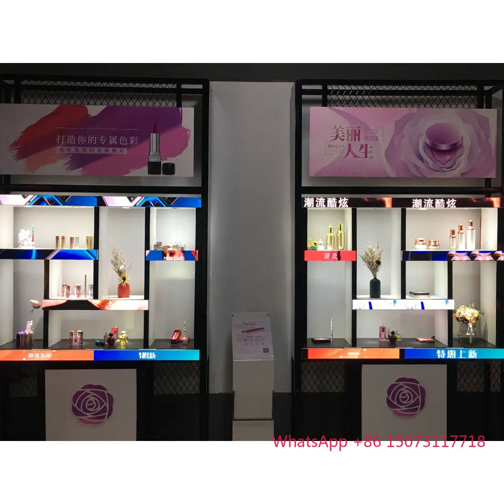 쉬운 제어 리테일 COB P1.25 실내 스마트 상품 LED 선반 디스플레이 스크린 간판 슈퍼마켓용