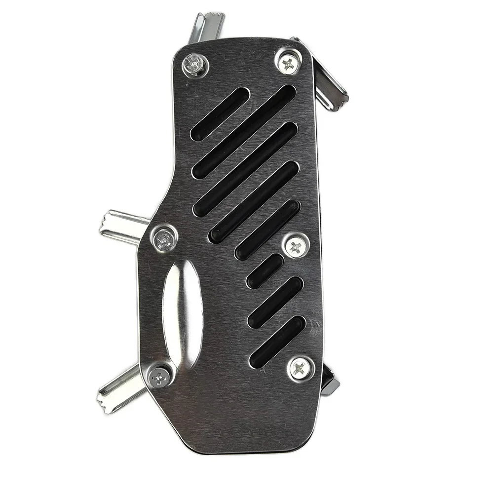 

Set Foot Pedals Silver+Black 3pcs Accelerator Brake Clutch Cover Manual Transmission Part Silver Black Practical