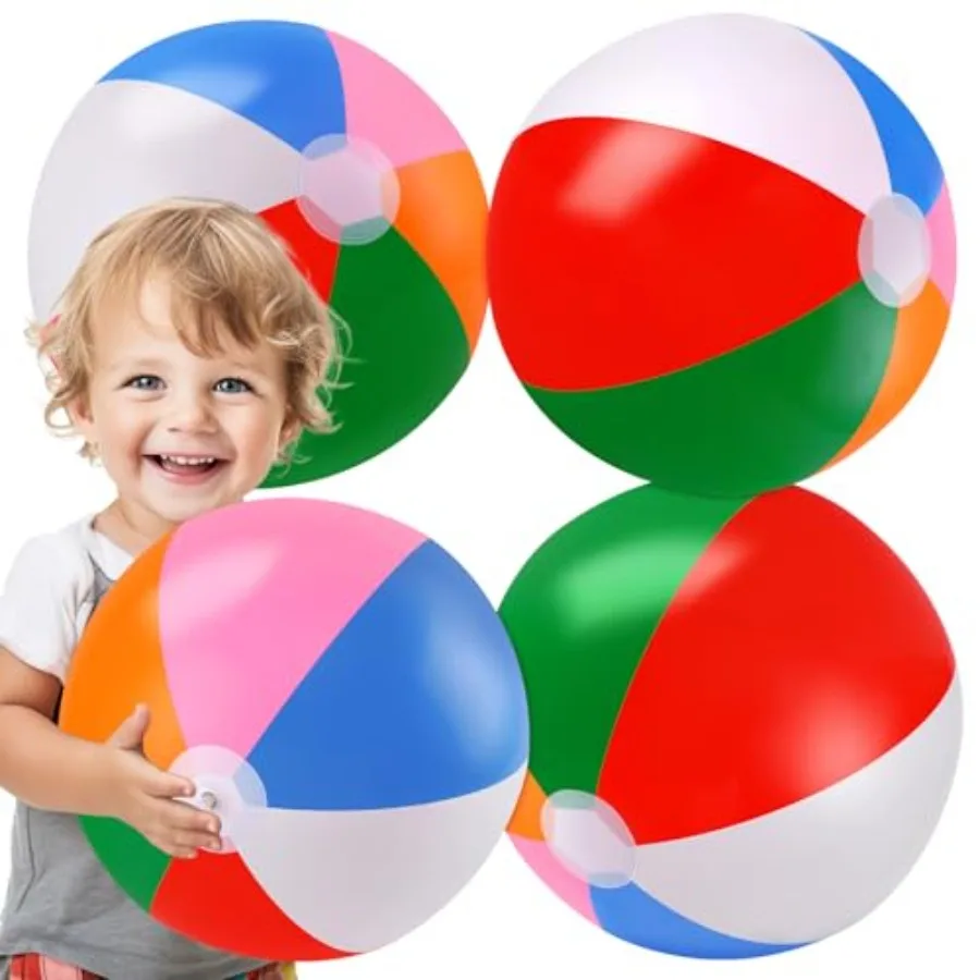 

Beach Balls Bulk, s 20" BeachBalls Toddler Pool Toys Set, Beach Ball Party Favors, Beach Balls for andAdults, Inflatable Yard B