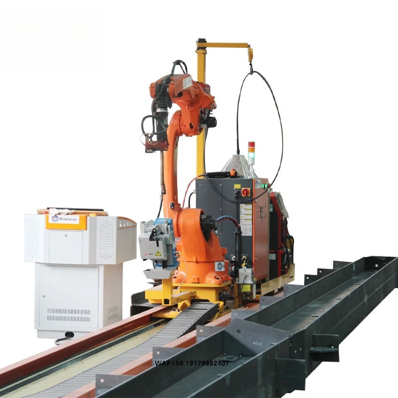 CNC Intelligent Fast Industry Welding Collaborative Robots H Beam Programming and Teaching Free Welding Robot High Efficiency