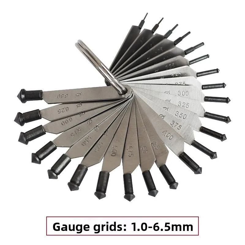Jewelry Tool Professional Die Steel Diamond Measuring Gauge Stone Diameter Sizer 1-6.5 mm