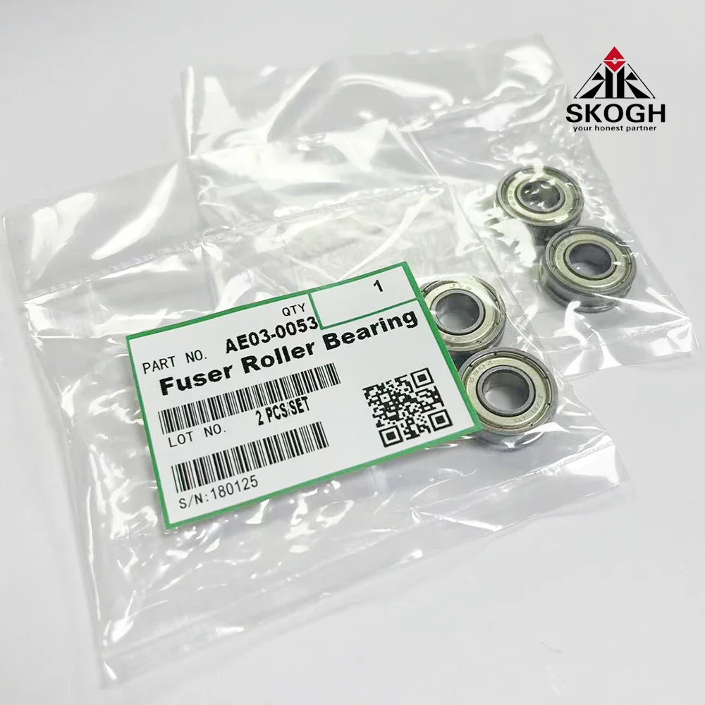 4Sets AE03-0053 AE030053 Fuser Pressure Roller Bearing For Ricoh MP 6000 6001 6002 7000 7001 7502 8000 8001 9002