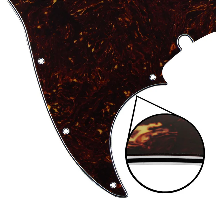 10 Holes 4 String Jazz JB Bass Guitar Pickguard USA/Mexico Guitar Scratch Plate Guitar Accessories for Fender Bass Guitar Parts