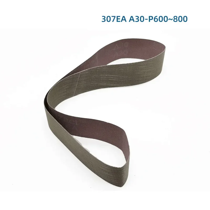 Correa de lijado Trizact 307EA A6 A16 A30 para pulido de acero inoxidable, 6 piezas, 760x40mm