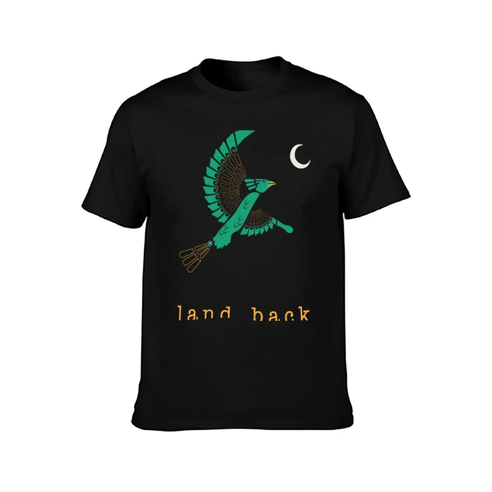 Land Back T-Shirt Big Size Loose Fit Tee Shirt T-Shirt