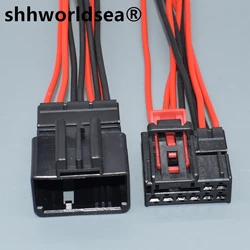 shhworldsea 8P 1.5mm  Auto Car Tail Light Electric Wire Connector 1K8972718 1K8972928 Car Male Female Docking Unsealed Socket