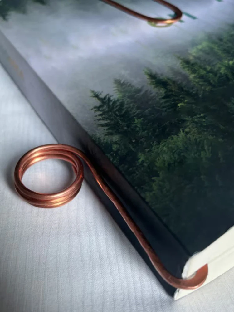 メタルブックホルダーリング手作りフィンガーリングブックオープナーホルダーポータブルサムブックページホルダー読書好きへのギフト