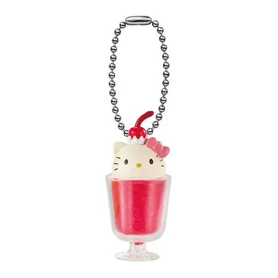 BANDAI Sanrio Coffee CAFE Mini Pendant Action Figures Model Hello Kitty Melody Kuromi Cinnamoroll Capsule Toys Ornament Original