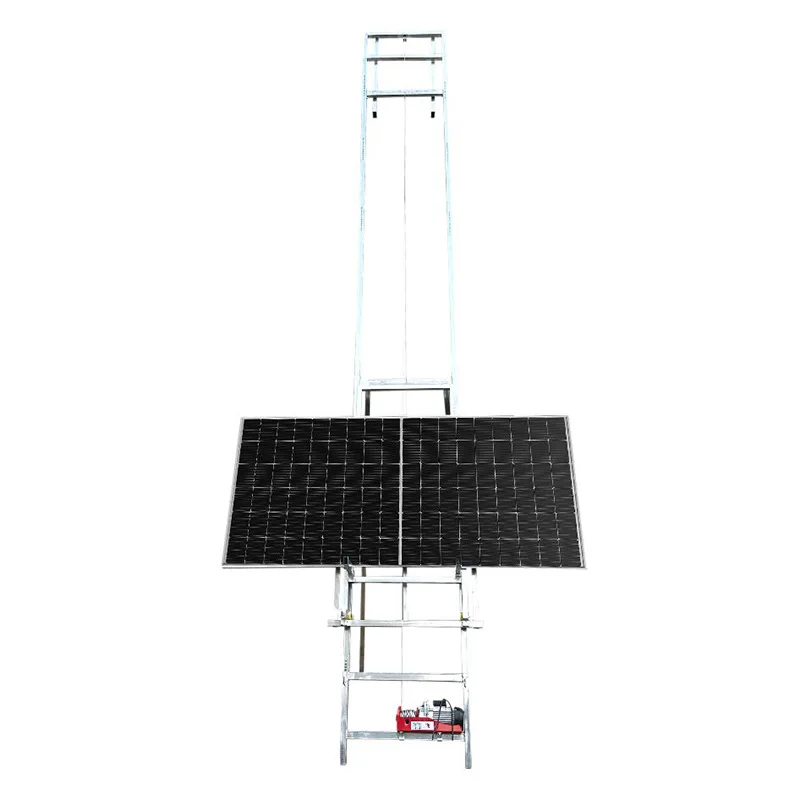 Glass door and window elevator Photovoltaic panel Portable elevator Car crane