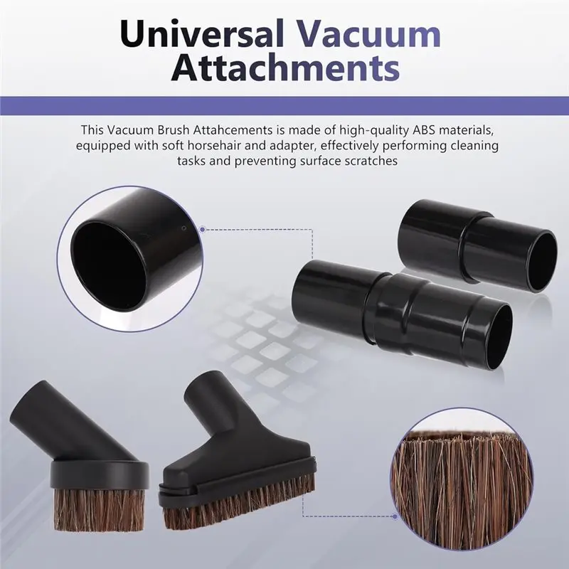 B82B-1 1/4Inch(32Mm) Vacuum Attachments, For Most Vacuum Cleaners