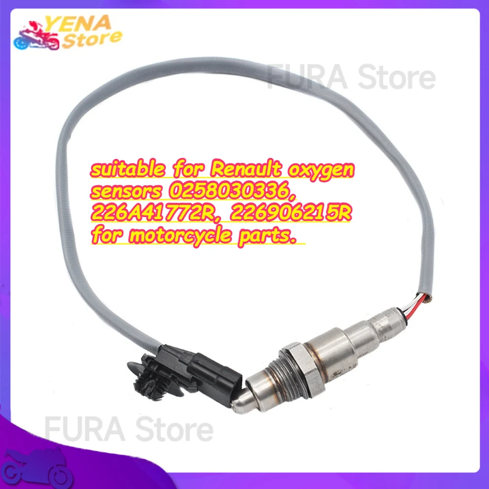 

Oxygen sensor probe O2 is suitable for Renault oxygen sensors 0258030336, 226A41772R, 226906215R for motorcycle parts.
