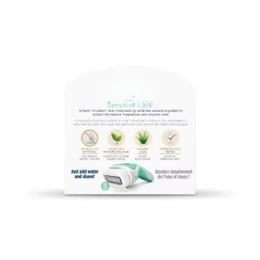 Sensitive Care женские лезвия для бритвы, бритва, безопасная бритва, бритвы для бритья женщин