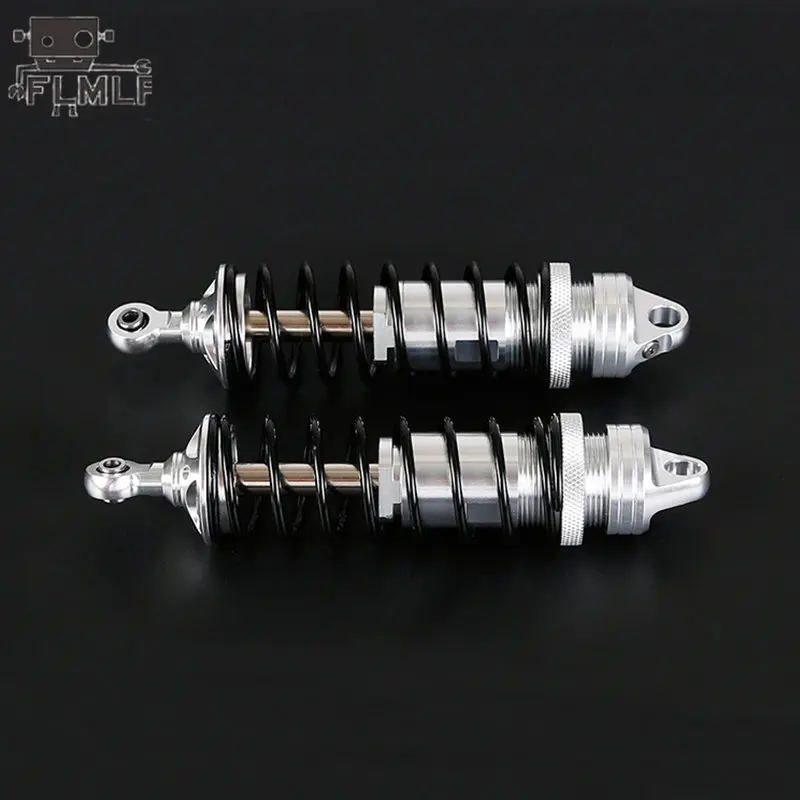 Rc Car New CNC Aluminum Metal 10mm Shock Absorber Front or Rear 2pcs for 1/5 Losi 5ive-t Rofun Rovan LT KingMotor X2 Truck Parts