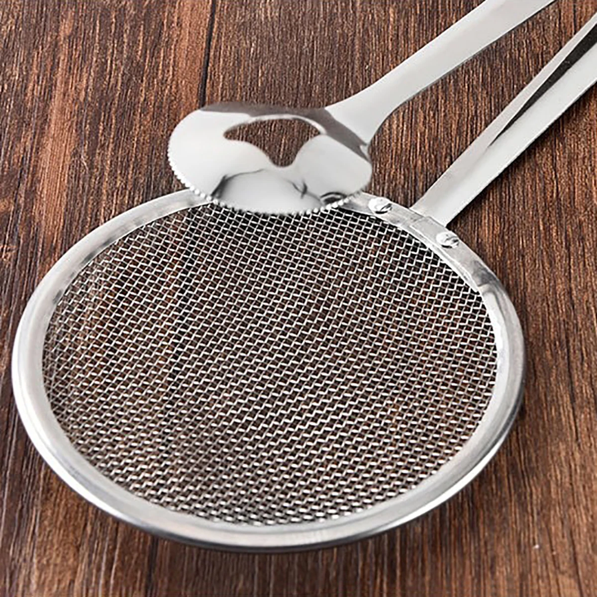 Stainless Steel Fried Food Filter Clip Cooking Useful Things For Kitchen Gadgets Kitchenware Tools Utensils Item Supplies