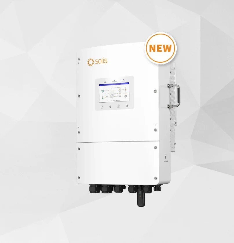 Solis S6-EH3P15K02-NV-YD-L 15kW Three Phase Hybrid Inverter with 97.5% Efficiency and Intelligent Fan-Cooling