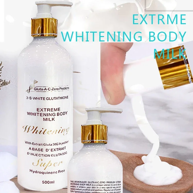 500ml  24 K Gold Glutathione Body Lotion Moisturizing Brightening Firming Lotion body cream  whitening cream