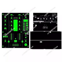 suitable for DJM400 350 450 mixer, panel DJ film protective paste limited edition black, white available in stock