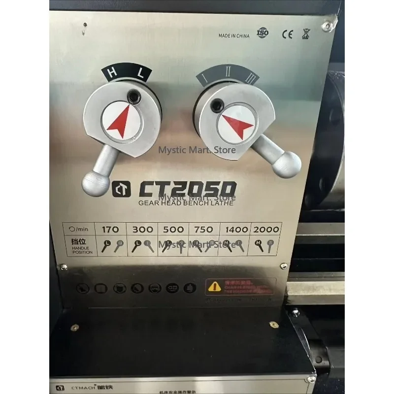 220V CT2050 Mini Bench Metal Lathe: High Precision Tool for Hobby & Workshop Projects