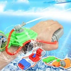 Hot Sale Outdoor Beach Toy Hand-Held Children Water Gun Toys Seaside Outside Garden Games Spray Wrist Water Guns Gift For Kids