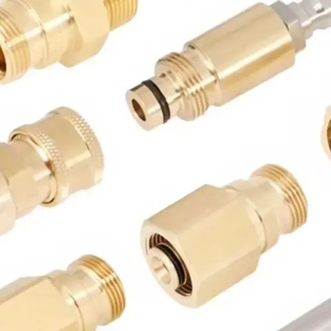 

Медный быстроразъемный фитинг, совместимый с аппаратами высокого давления Karcher, запасные части