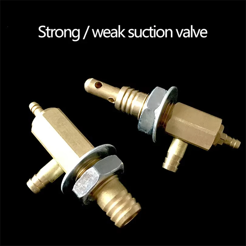6Pcs Dental Strong/Weak Suction Valve Dental Brass Valve For Dentist Chair Spare Part Dental Unit Dentist Chair Dentist Clinic