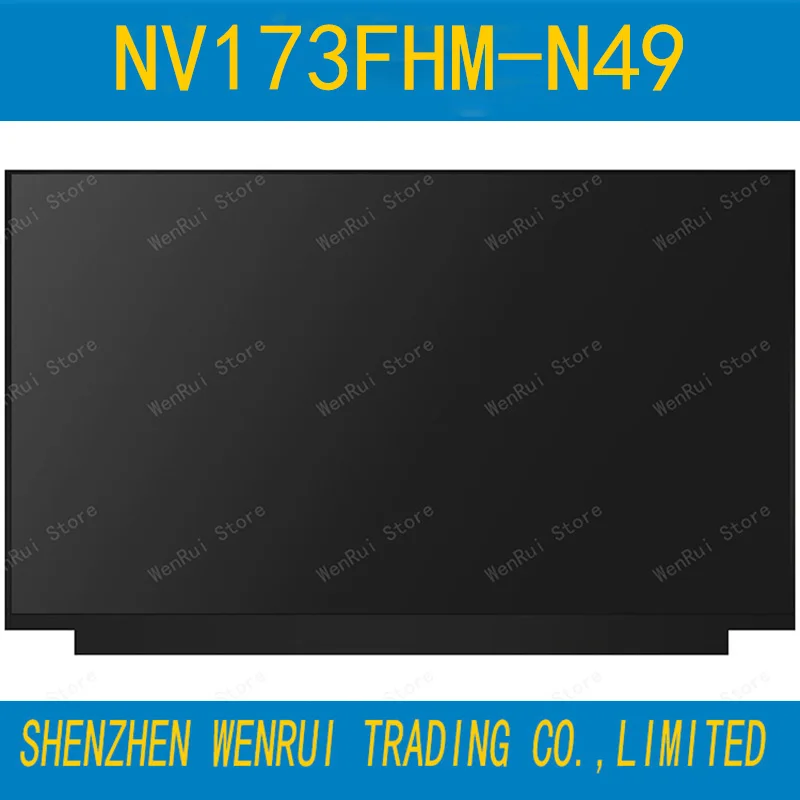 led lcd tela de substituicao 173 fhd ips 1080p display novo nv173fhm n49 v80 01