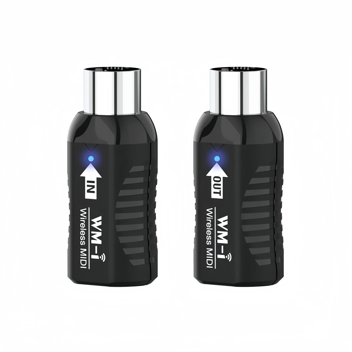 

Miwayer WM-1 2.4GHz Wireless MIDI Adapter Rechargeable Audio Transmitter Receiver, Ultra-Low Latency, Silent Portable MIDI