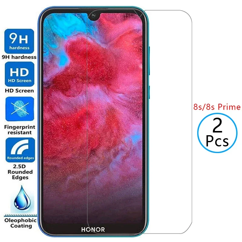 protective tempered glass for huawei honor 8s prime 2020 screen protector on honor8s honer onor 8 s s8 8sprime 5.71 safety film