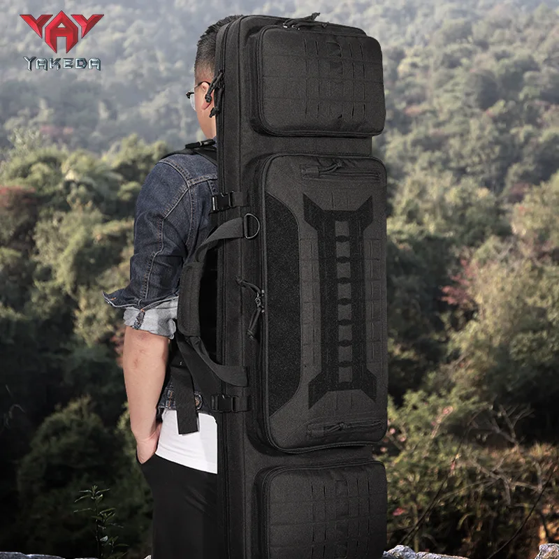 Imagem -02 - Yakeda-tactical Hunting Bolsa Longa Hardshell Mochila Paintball Bolsa de Pesca