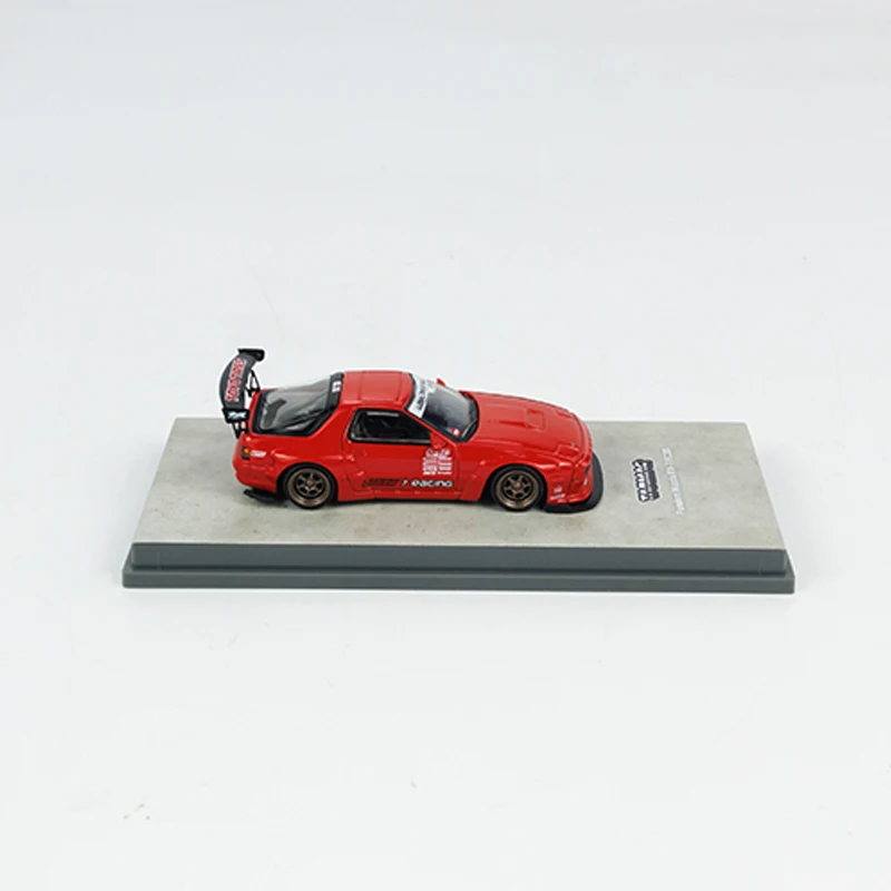 Tarmac Works 1:64 Model Car Pandem RX-7 FC3S Alloy Die-Cast Sport Vehicle -Red