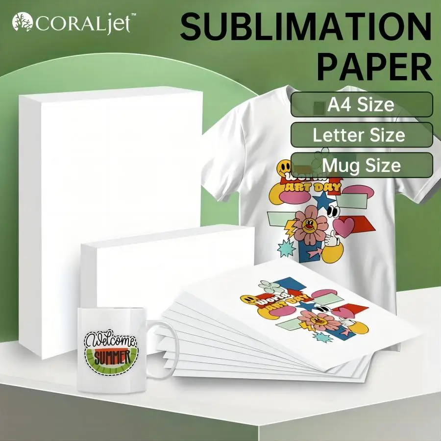 Coraljet Sublimation Paper 20 50 Sheets 8.5\