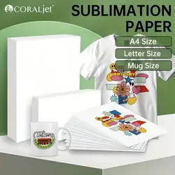 Coraljet Sublimation Paper 20 50 Sheets 8.5