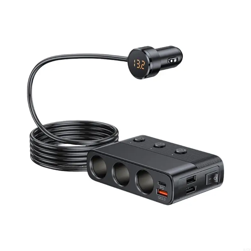 

H37F 128w Arthacers Adapter 7 в 1 автомобиль зарядных устройств для телефонов Таблетки ноутбуки
