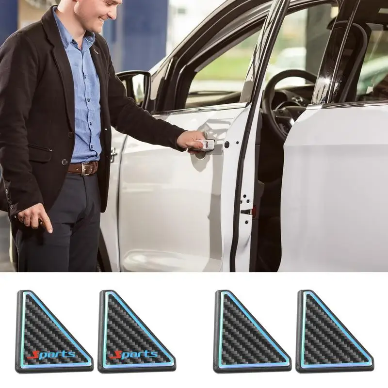 Car Door Corner Anti-Collision Sticker Car Door Protector Sticker 2Pcs Car Front Door Corner Guards Car Door Bump Edge