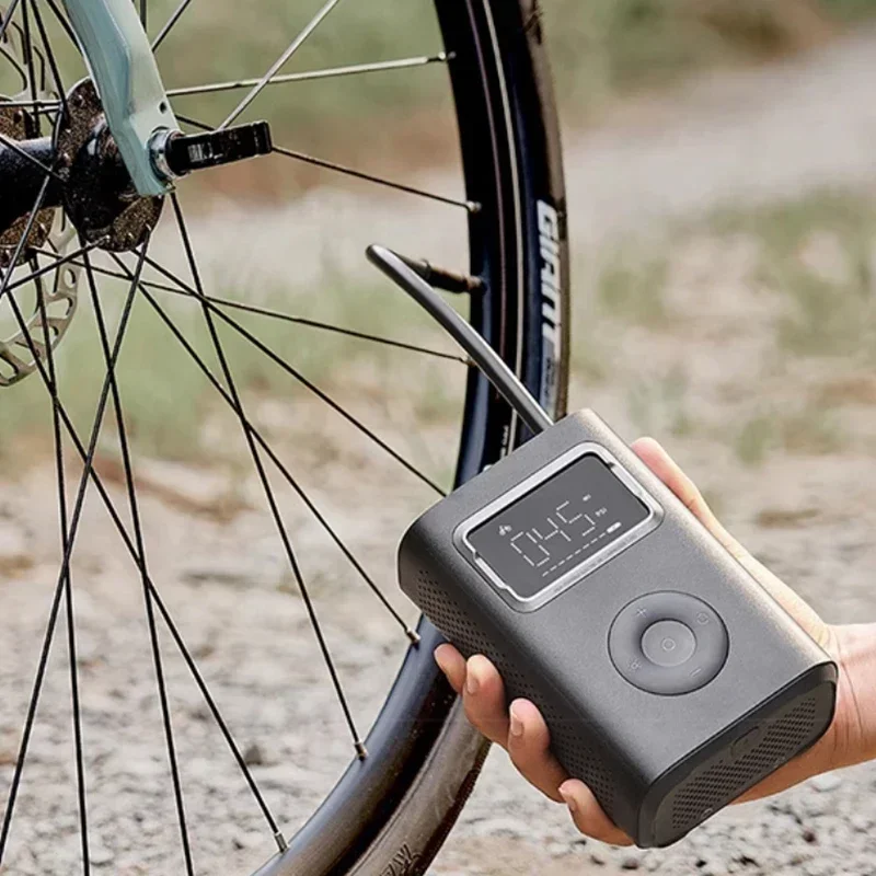 Xiaomi Mijia bomba de aire 2 Pro Speed Boost Mini compresor de aire eléctrico portátil Treasure 150PSI tipo C LED inflador multiherramienta